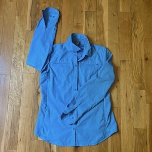 REI light weight hiking button down